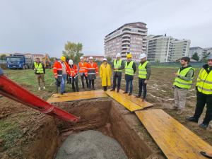Au început lucrările la creșa mare din cartierul Nufărul