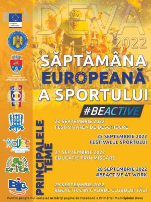 BEACTIVE – Săptămâna europeană a sportului la Deva