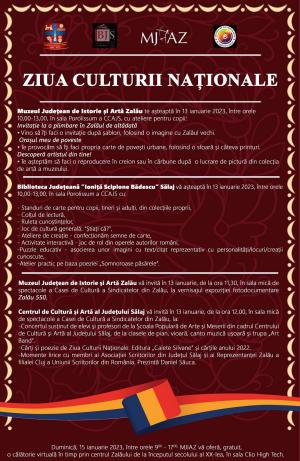 Sălajul sărbătorește Ziua Culturii Naționale