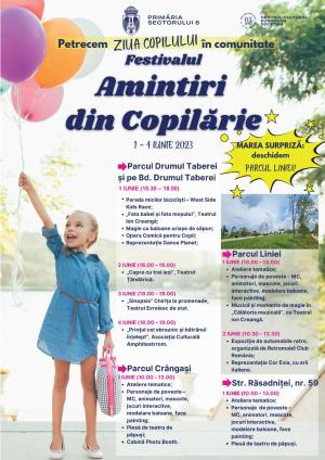 Distracție mare de 1 Iunie, în Sectorul 6!