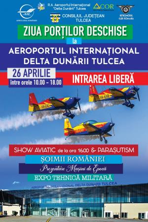 Ziua Porților Deschise la Aeroportul „Delta Dunării“ din Tulcea