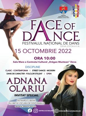 Invitație la Festivalul Național de Dans Face of Dance!