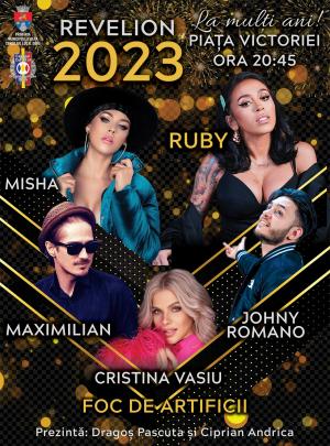 REVELION ÎN AER LIBER. Deva trece în 2023 cu Ruby!