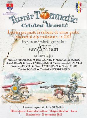Expoziție de umor grafic la Centrul Cultural „Drăgan Muntean” Deva