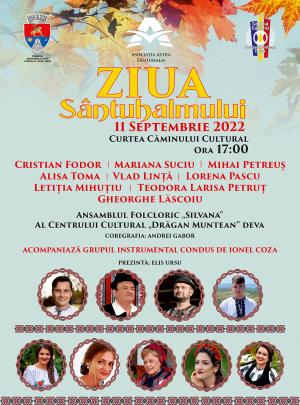 Spectacol folcloric de Ziua Sântuhalmului!