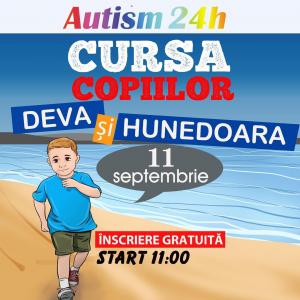 Cursa Copiilor Deva – eveniment caritabil dedicat copiilor cu autism