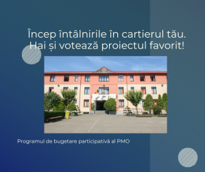 Orădenii, așteptați de azi la întâlnirile din cartiere, pentru a-şi vota proiectele favorite în cadrul bugetării participative