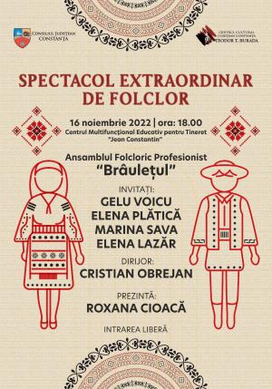 SPECTACOL EXTRAORDINAR DE FOLCLOR