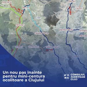 Un nou pas înainte pentru mini-centura ocolitoare a Clujului