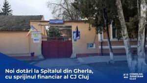 Noi dotări la Spitalul din Gherla, cu sprijinul financiar al Consiliului Județean Cluj
