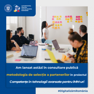 ADR lansează în consultare publică metodologia de selecție a partenerilor