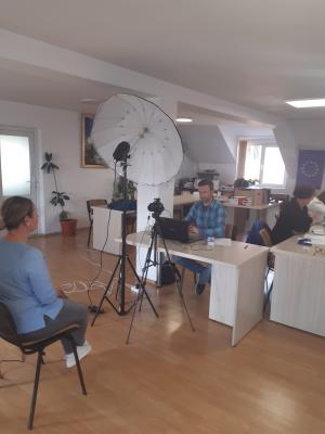 Deplasare cu stația mobilă a Direcției Județene de Evidență a Persoanelor Cluj, la Frata