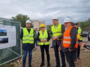 Ministrul Cseke Attila a vizitat șantierele unor obiective importante, realizate în Oradea prin Ministerul Dezvoltării