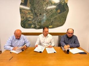 S-a semnat contractul pentru Parcul Industrial Marghita
