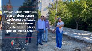 Sensuri unice modificate sau anulate pentru fluidizarea traficului
