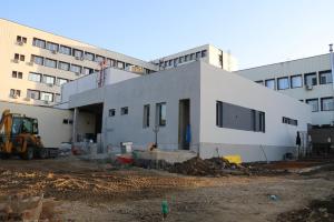 Iustin Cionca: ,Lucrările de extindere a Unității Primire Urgențe de la Spitalul Județean se apropie de final!