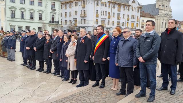 Ziua Unirii Principatelor Române, sărbătorită de sute de orădeni