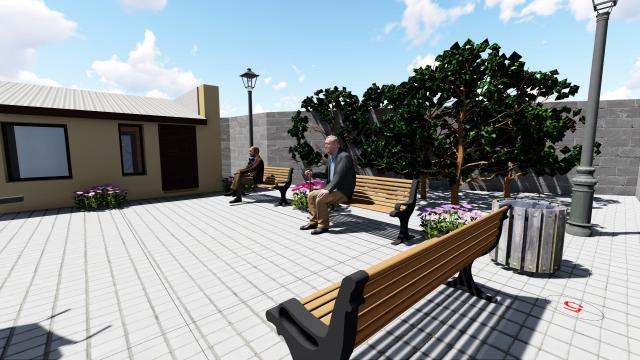 Încă un pas în reabilitarea Centrului de zi „Clubul Seniorilor 2”