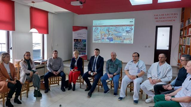 Infrastructura spitalicească completată cu terapii robotizate pentru copii la Spitalul Județean de Urgență Miercurea Ciuc