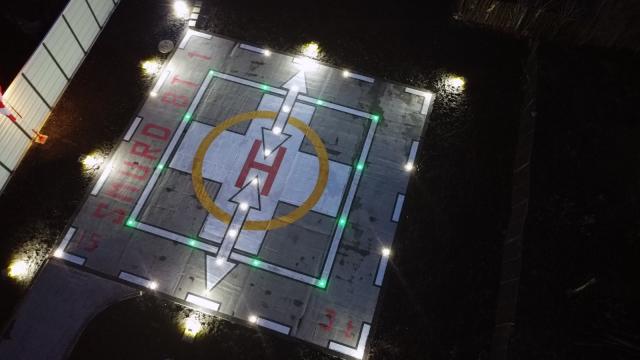 Heliportul medical a fost finalizat. A început procedura de recepție  a lucrărilor