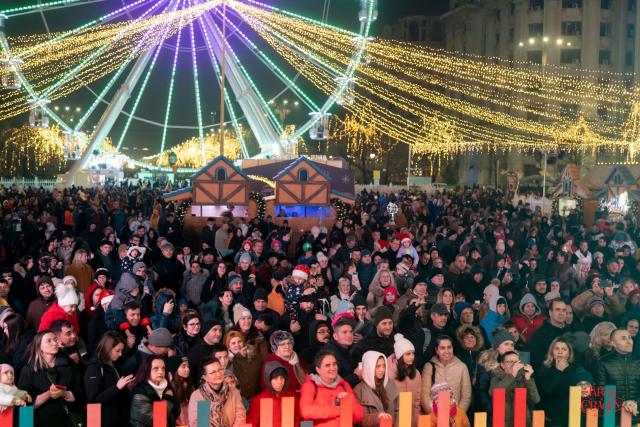 SĂRBĂTORI FERICITE LA TÂRGUL DE CRĂCIUN BUCUREŞTI CU CINCI ZILE DE CONCERTE LIVE ÎN PIAŢA CONSTITUŢIEI, ÎNTRE 22 ŞI 26 DECEMBRIE