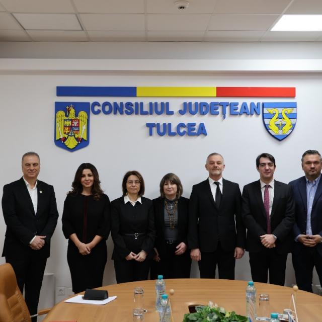 Ambasadorul Greciei în România, în vizită oficială în județul Tulcea