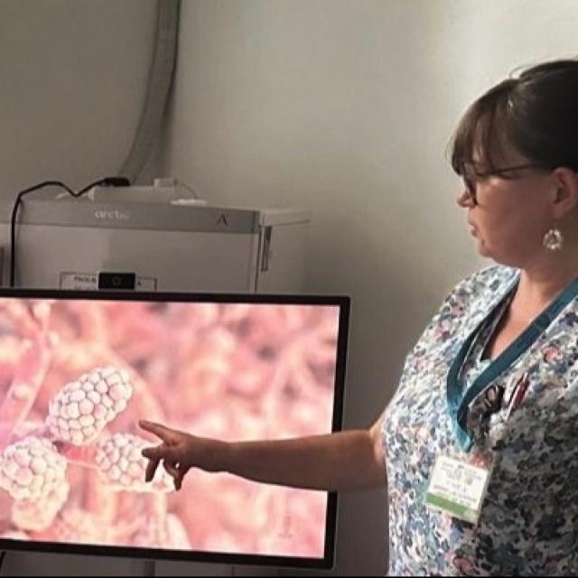 CP - Dahua Technology România donează echipamente de afișaj digital către Asociația de Educație în Boli Respiratorii