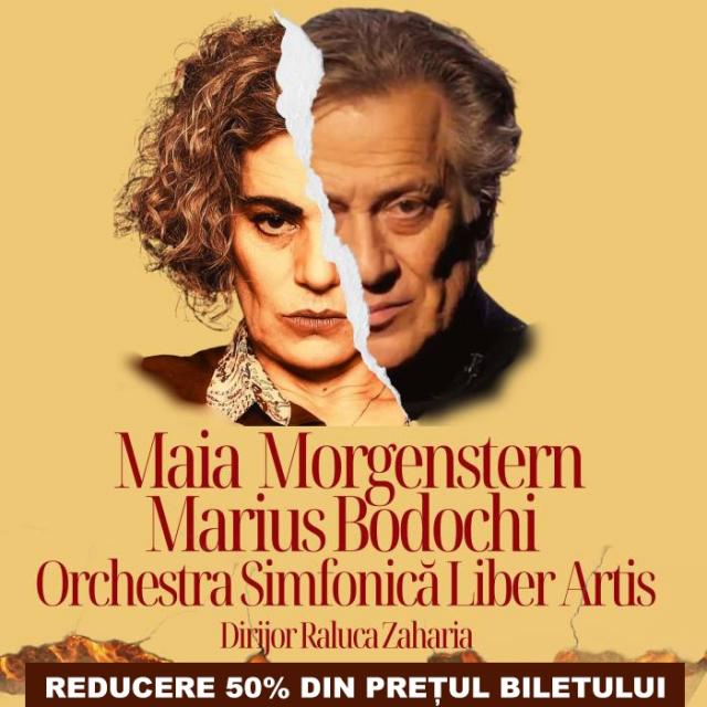 Reducere specială de 50% la bilete pentru spectacolul „Dragoste în 2 acte (și un bis)”