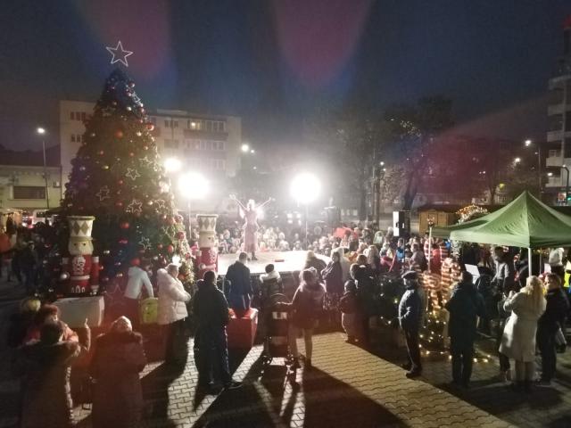 Moș Nicolae a fost la Consiliul Județean Arad!