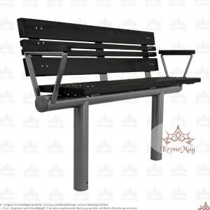 Banca Parc Metalica GYOR-OR - Mobilier Urban