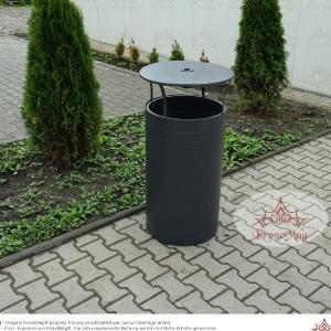 Cos Gunoi cu Capac si Scrumiera URBAN 10-CS