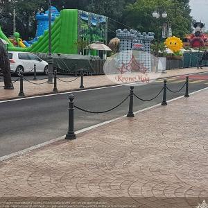 Stâlp Delimitator Parcare cu Urechi pentru Lanț 908.A1