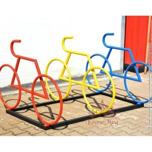 Suport Biciclete Metalic Stradal Tricolor BICYCLE-13