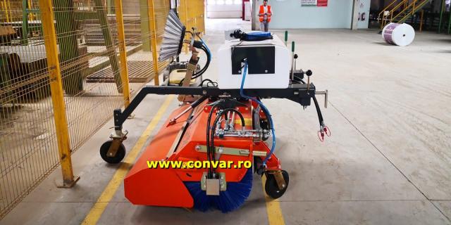 Perie pentru stivuitor sau incarcatoare cu furci