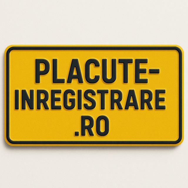 Plăcuțe tip B-Autovehicule Standard