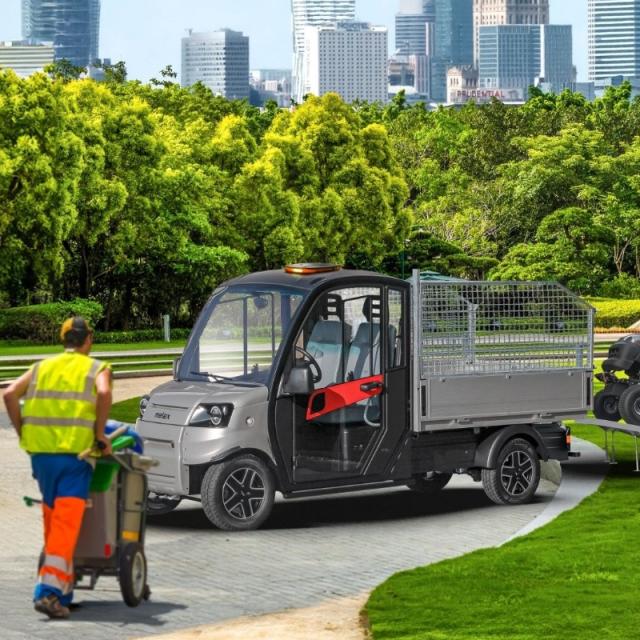 AUTOUTILITARE ELECTRICE de 3,5t pentru SALUBRITATE - MELEX N.50