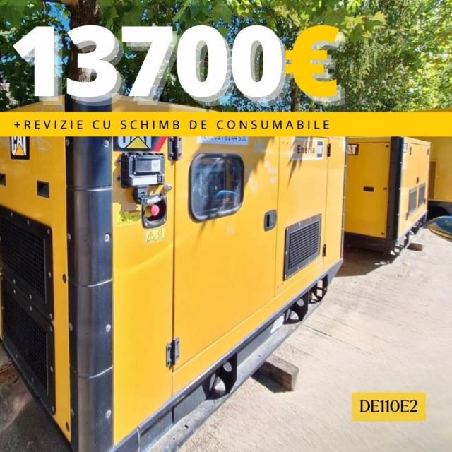 Grupuri Electrogene CAT ® DE110E2 – Performanță și Fiabilitate la Preț Special!