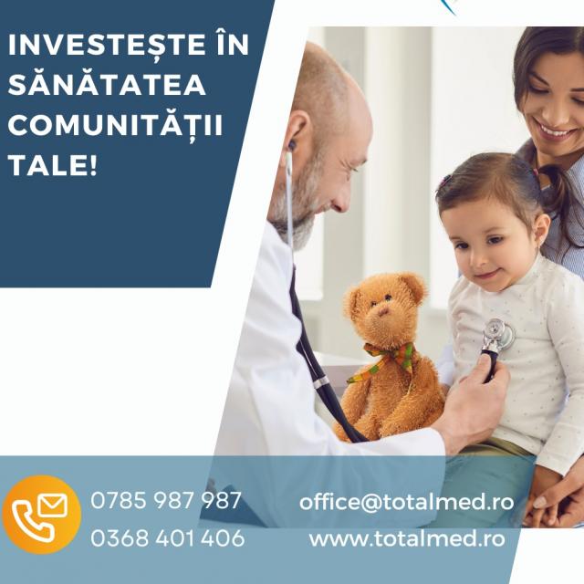 Investește în sănătatea comunității tale!