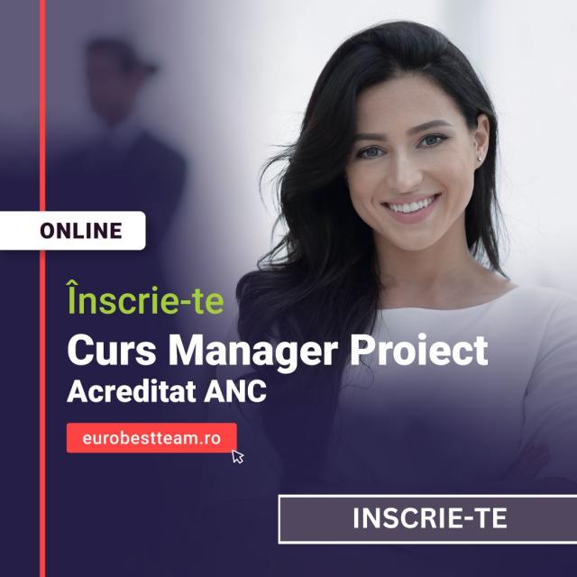 Curs Acreditat CAFFPA Manager Proiect Fonduri Europene 11 septembrie - 07 octombrie 2025