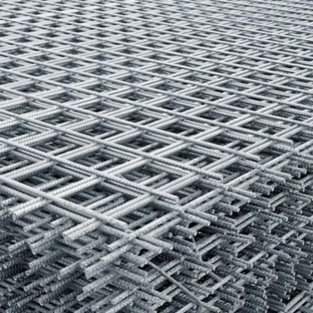 Plasa sudata otel fir 6 mm, dimensiune ochi 100x100 mm, 2000x6000 mm
